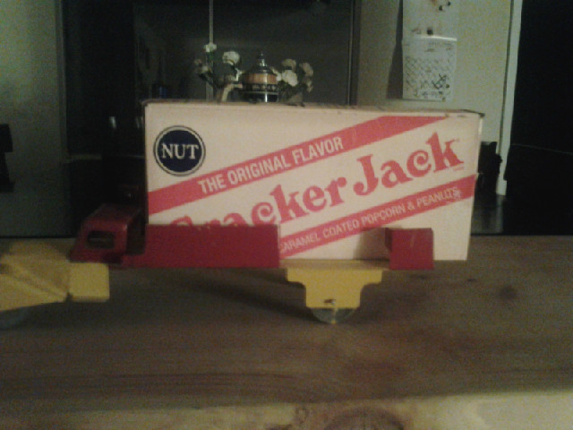 1930's cracker jack delivery truck