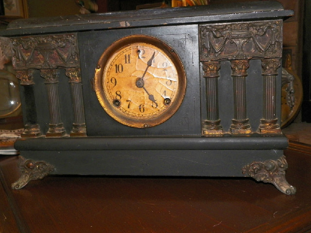 Antique Sessions Mantel Clock Antique Sessions Mantel Clock