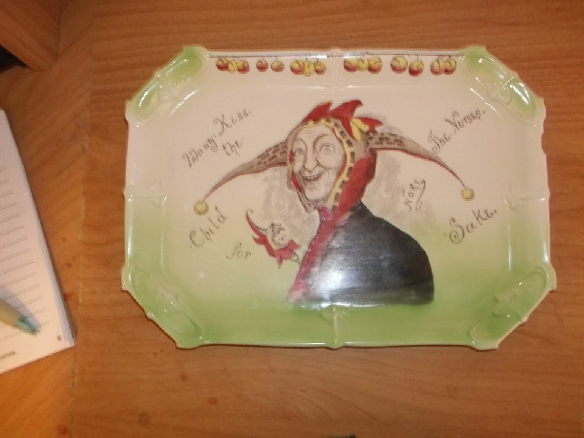Rare Royal Bayreuth signed by Noke Rare Royal Bayreuth signed by Noke