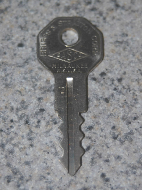GM Ignition Key 1934 (#12 )