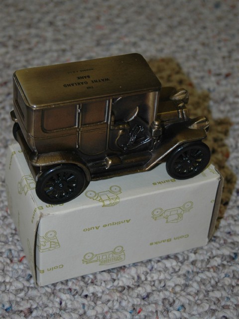 1908 Cadillac Coin Bank