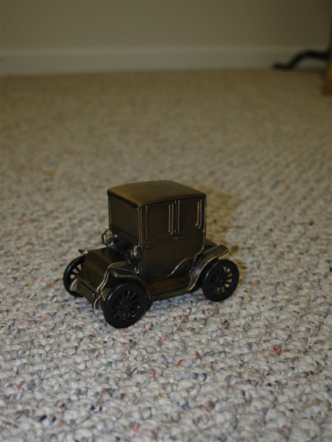 1910 Baker Electric Die Cast Bank