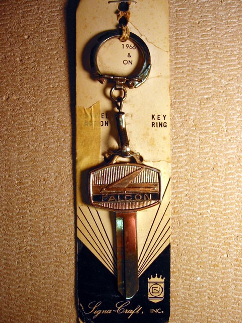 Ford Falcon Insignia Key - 1966 and On