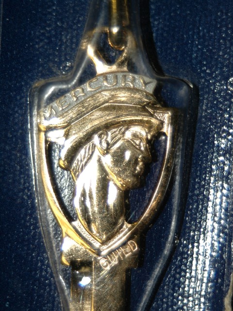 Ford Mercury Classic Crest Key - 1965 and Up