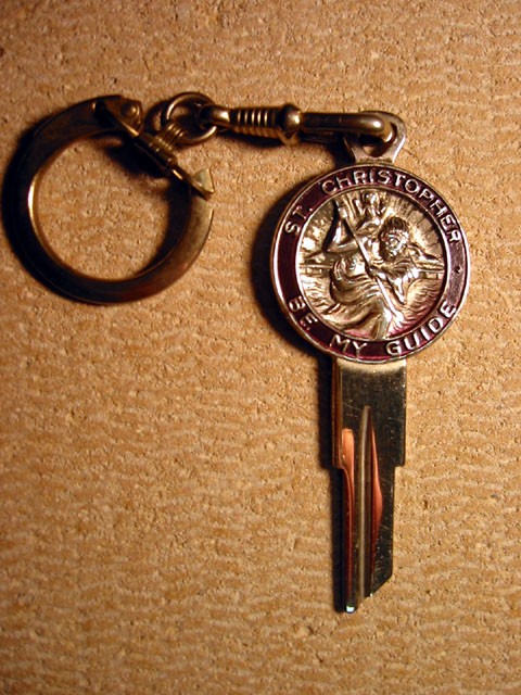 Saint Christopher Decorative Key for Packard, Hudson, and Nash