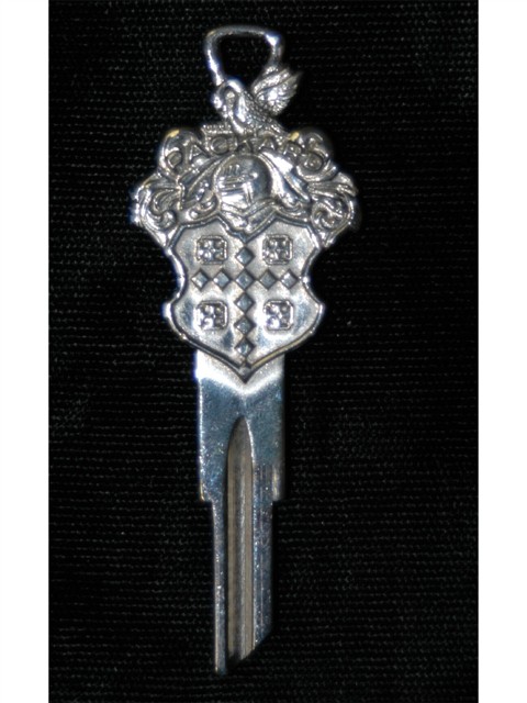 Packard Crest Key - Nickel Silver