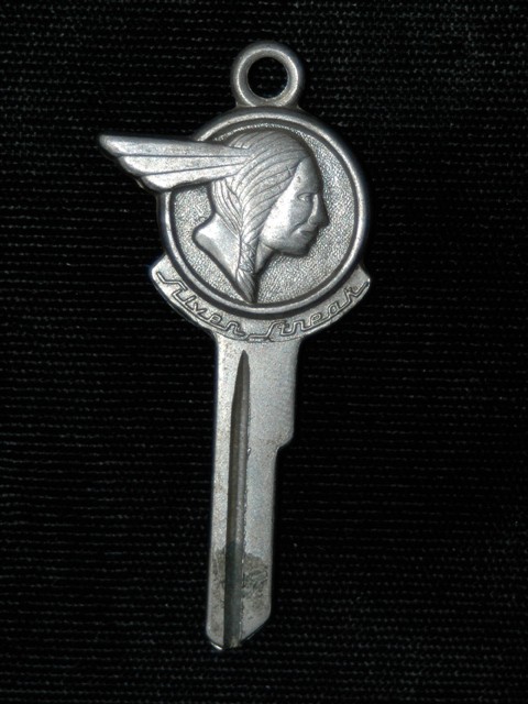 Pontiac Silver Streak Crest Key Blank (NS)