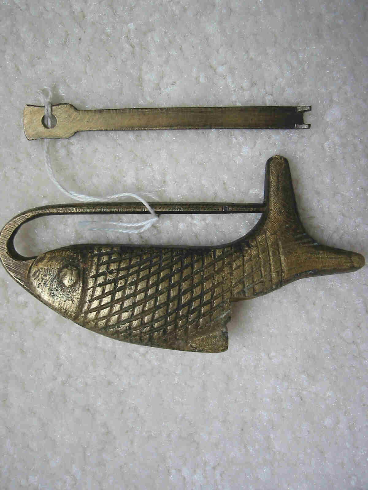 Chinese Figural Fish Padlock