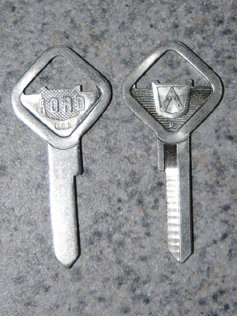 Ford Key Blank - 1950-1952