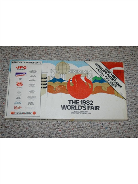 1982 World's Fair Board Game