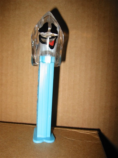Halloween Crystal Ghost Pez - Naughty Neil