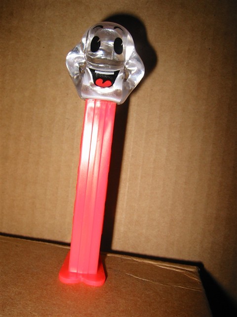 Halloween Crystal Ghost Pez - Happy Henry