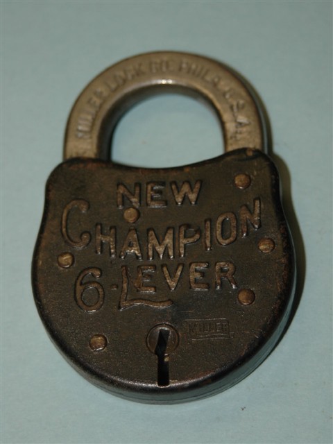 Miller New Champion Six Lever Padlock