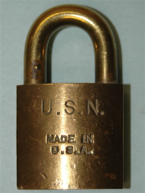 Sargent USN Logo Padlock