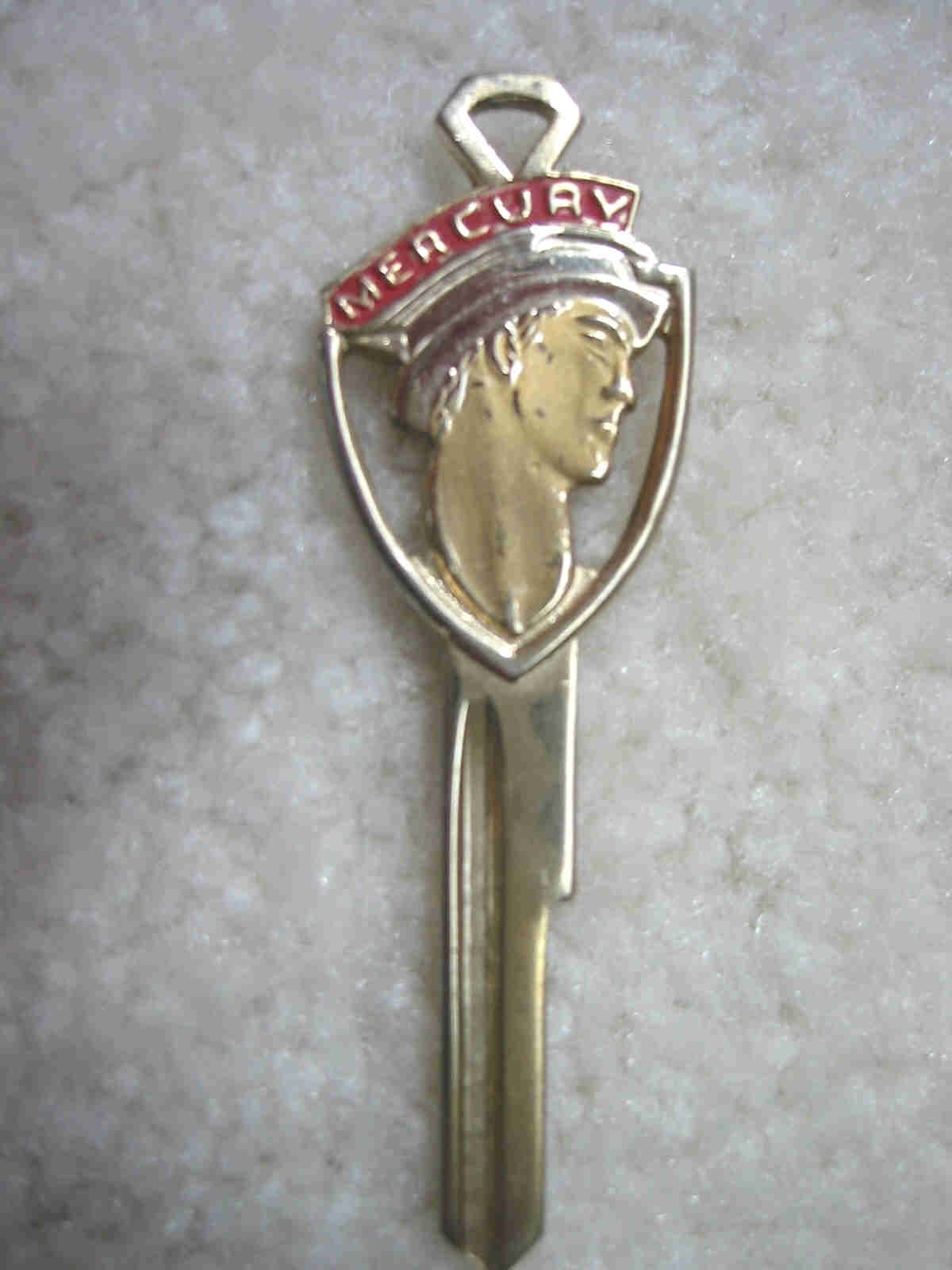 Ford Mercury Classic Crest Key - 1956 to 1964