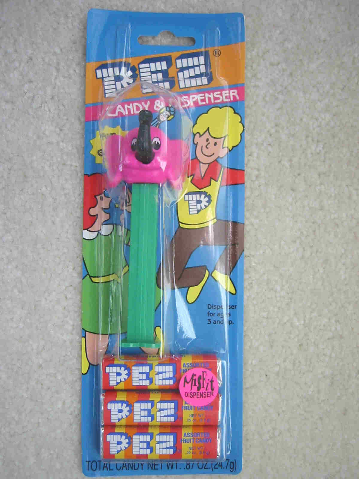 Misfit Elephant Pez - MOC