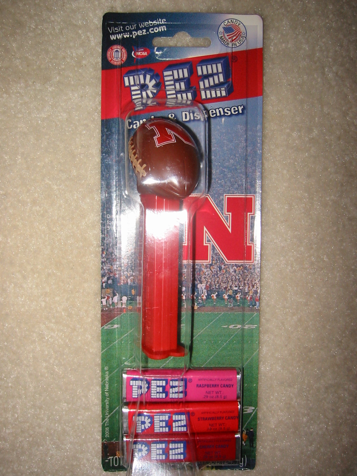 College Football Pez - Nebraska