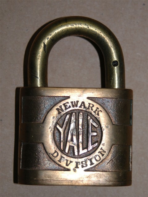Yale Newark Division B&O Railroad Padlock