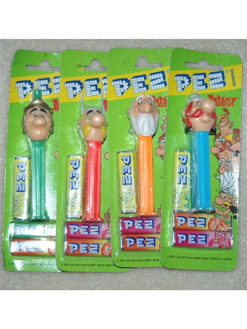 Asterix Pez Set