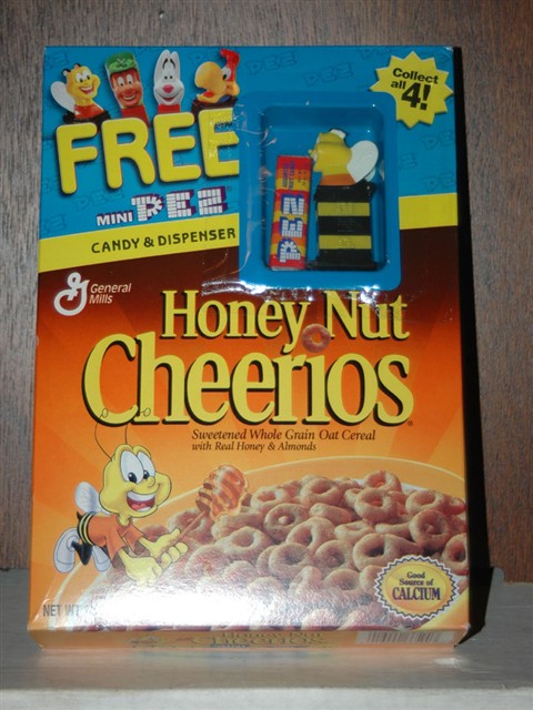 Pez Cereal Box Premium - Honey Nut Cheerios larger image