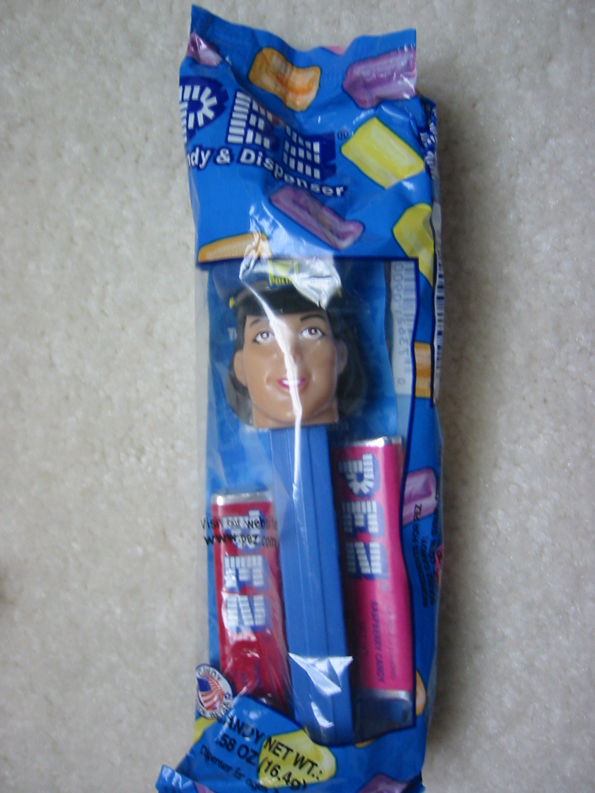 Emergency Heroes Pez - Policewoman (MIB)