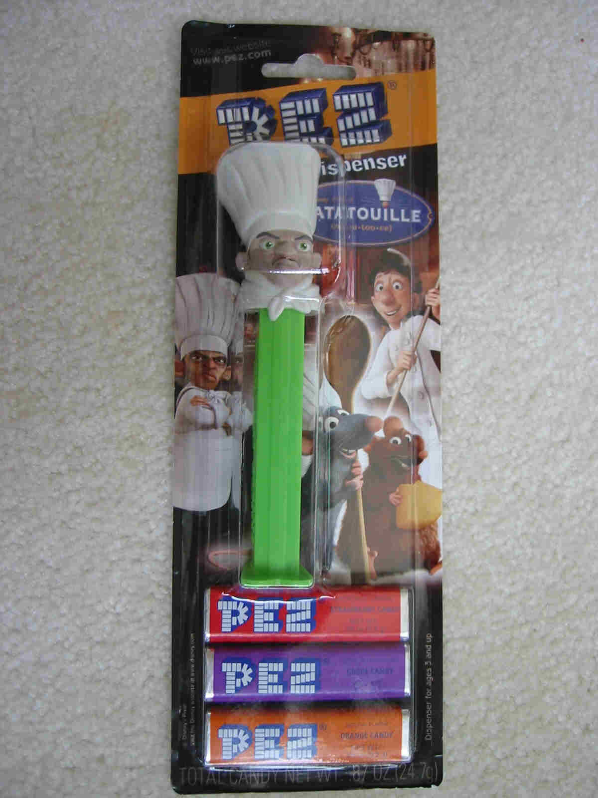 Ratatouille Pez - Skinner