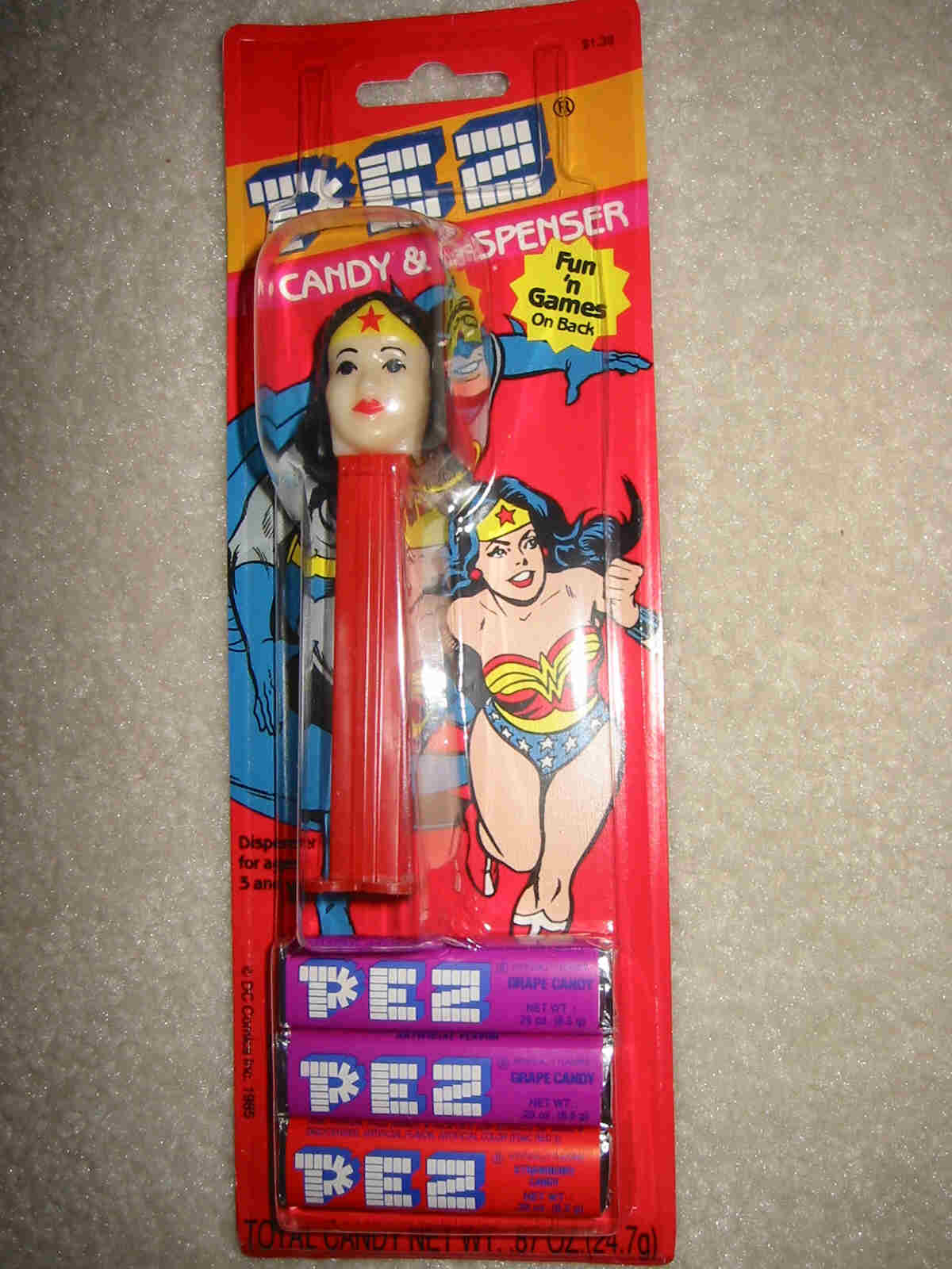 Wonder Woman Pez - MOC