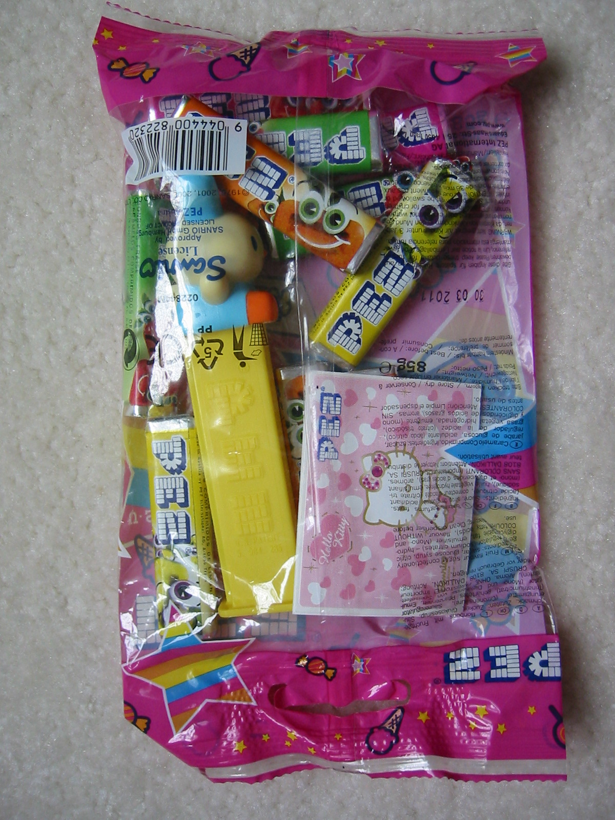 Hello Kitty Pez - Yellow Bunny, Euro Bag