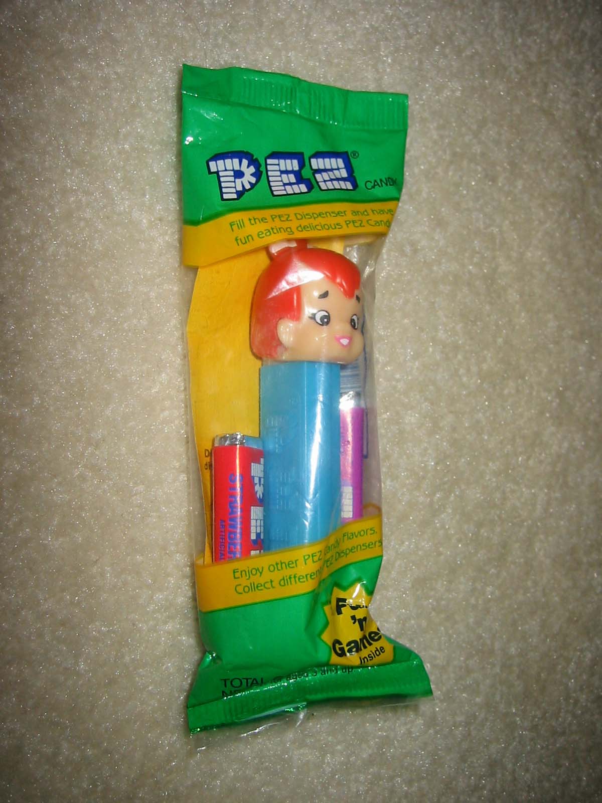 Flintstones Pez - Pebbles (MIB)