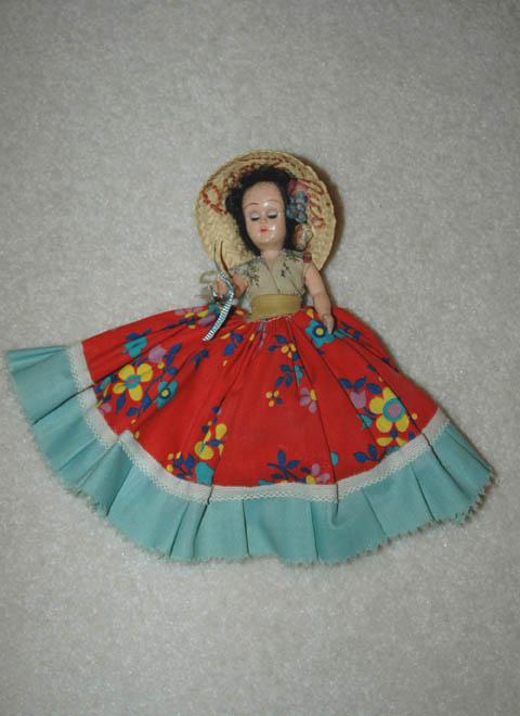 Puerto Rico Souvenir Doll