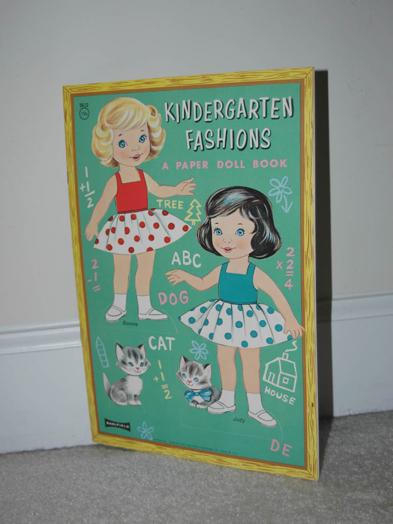 Kindergarten Fashions Paper Doll Book