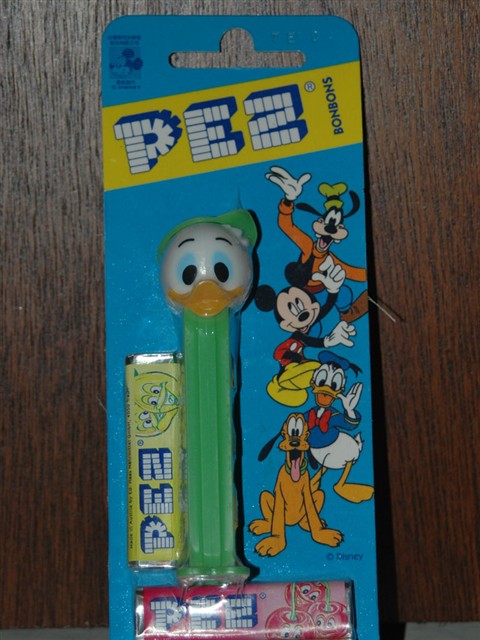 Disney - Duck Child Louie Pez (Green Hat)