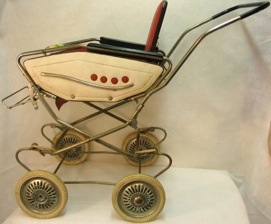 antique baby doll buggy