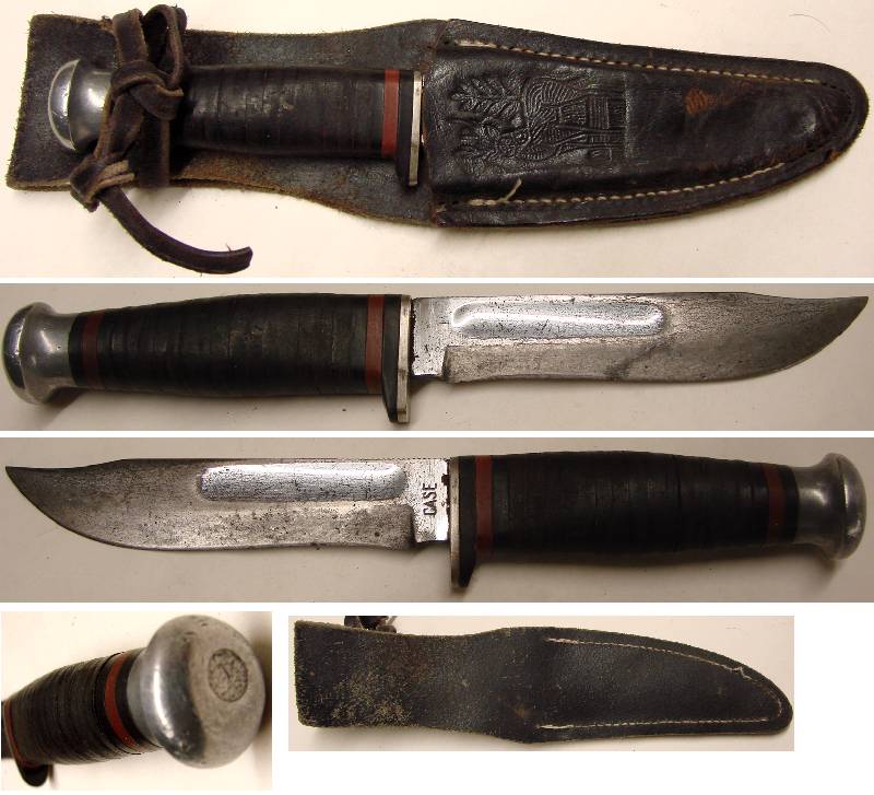 Old Antique Case Fixed Blade Knife Leather Sheath Antique Price Guide Details Page