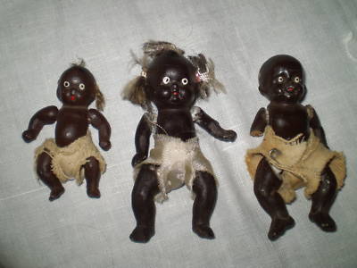 antique black bisque doll
