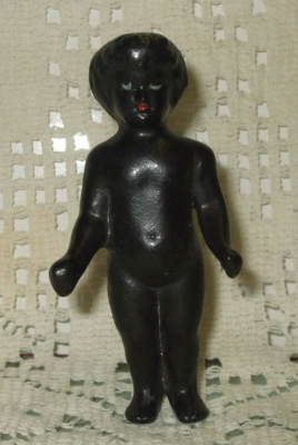 black frozen doll