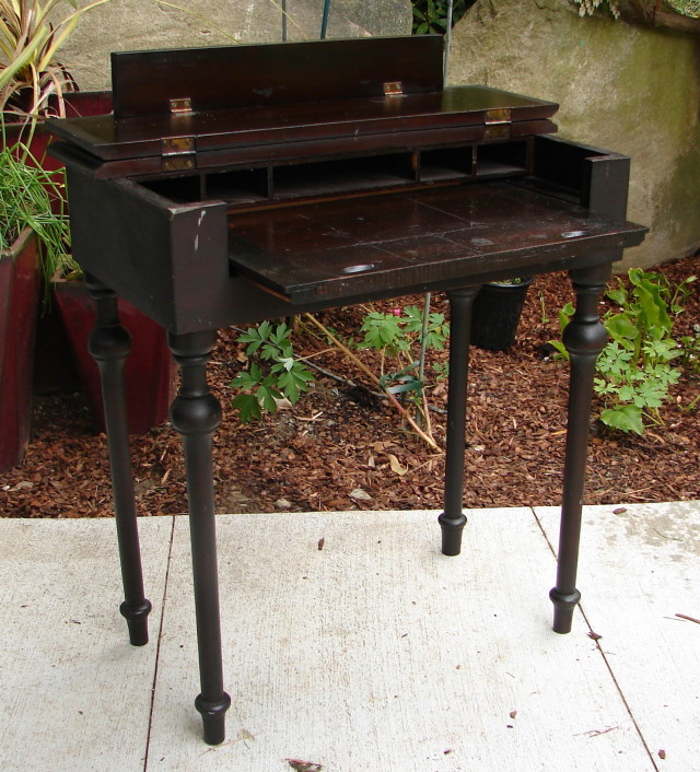 Antique Art Deco Child S Spinet Desk Secretary Antique Price
