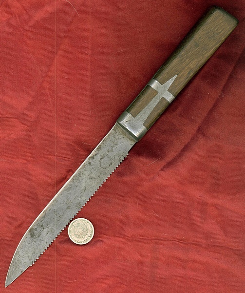 Antique Native American Indian Fur Trade Knife/1800s -- Antique Price