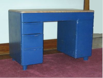 Heywood Wakefield Student Desk Solid Needs Refinish Antique