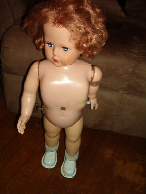 old walking doll