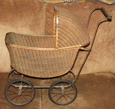 antique baby doll buggy