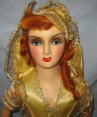 antique boudoir doll