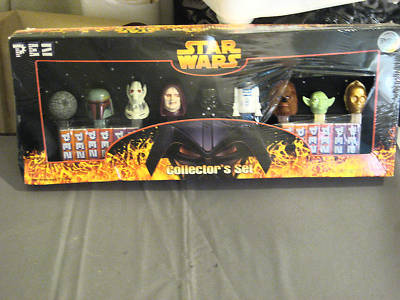 pez star wars collectors set 2005