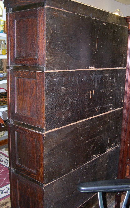 Globe 35 Drawer Quartersawn Oak Stacking File Cabinet Antique