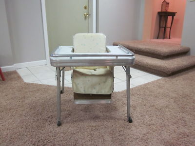 EUC~Vintage/Antique Adj. Metal Baby Butler High Chair! -- Antique EUC~Vintage/Antique Adj. Metal Baby Butler High Chair! - EUC~Vintage/Antique Adj. Metal Baby Butler High Chair! -- Antique