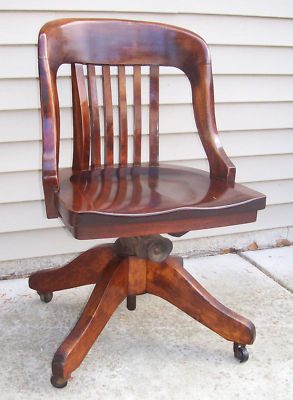 Antique Oak Swivel Office Chair Secretary Price Antique Oak Swivel Office Chair Secretary