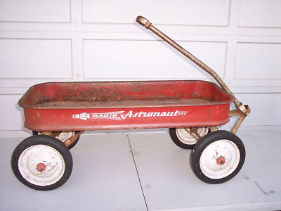 antique radio flyer wagon