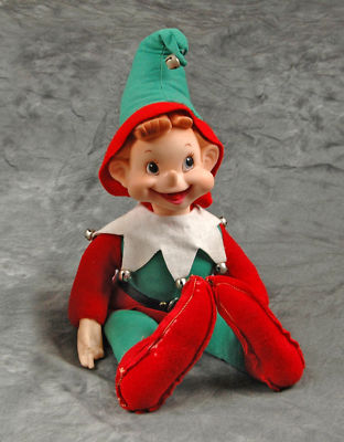 vintage elf doll
