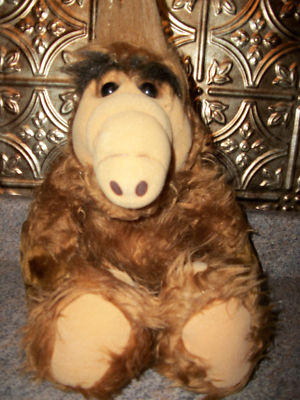 wisecracking talking alf doll