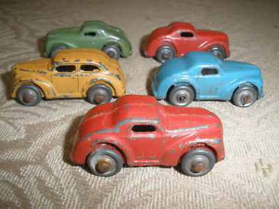 vintage miniature cars